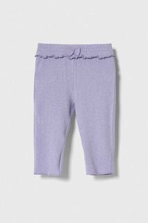 Детские спортивные штаны United Colors of Benetton, фиолетовый