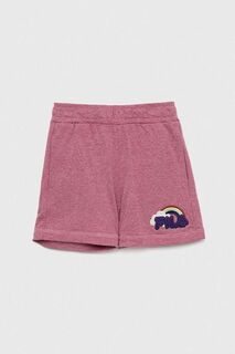 Детские шорты Fila, фиолетовый