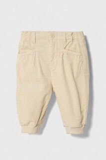 Детские вельветовые брюки United Colors of Benetton, бежевый
