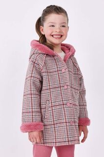 Детское пальто Mayoral из смесовой шерсти., розовый