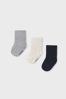 Детские носки Mayoral, 3 шт., серый