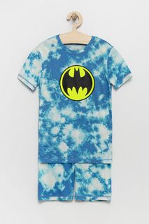 Детская хлопковая пижама GAP, синий