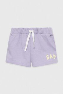 GAP детские шорты, фиолетовый