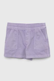 Детские джинсовые шорты GAP, фиолетовый