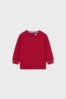 Хлопковый детский свитер Mayoral, красный