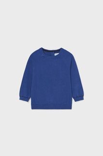 Хлопковый детский свитер Mayoral, синий