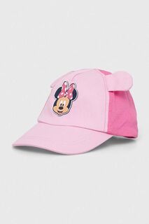 Детская хлопковая шапка на молнии x Disney Zippy, розовый