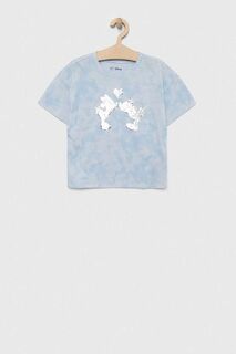 Детская хлопковая футболка GAP x Микки Маус, синий