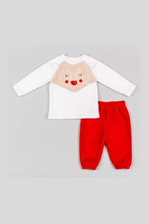 Молниеносная детская пижама Zippy, красный