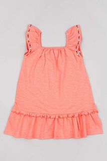 Детское платье на молнии Zippy, оранжевый