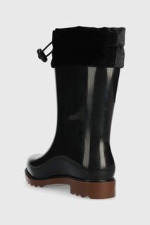 Детские резиновые сапоги Melissa Rain Boot III Inf, черный