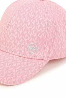 Детская хлопковая шапка Michael Kors, розовый