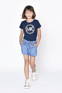 Детские хлопковые шорты Michael Kors R14110.102.108, синий