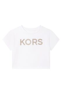 Детская хлопковая футболка Michael Kors 15112.114.150 руб., белый
