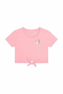 Детская футболка Michael Kors, розовый