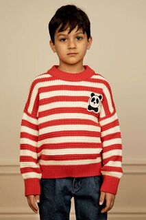 Детский хлопковый свитер Mini Rodini, мультиколор