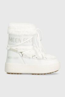Детские зимние ботинки Moon Boot 34300900 MB JTRACK FAUX FUR WP, белый