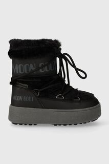 Детские зимние ботинки Moon Boot 34300900 MB JTRACK FAUX FUR WP, черный