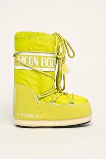 Детские зимние ботинки Moon Boot, зеленый