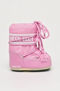 Детские зимние ботинки Moon Boot, розовый