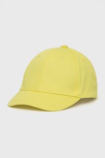 Назовите это хлопковая детская шапка Name It, желтый
