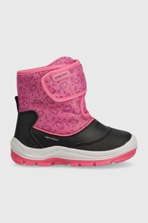 Детские зимние ботинки Geox FLANFIL B ABX, розовый