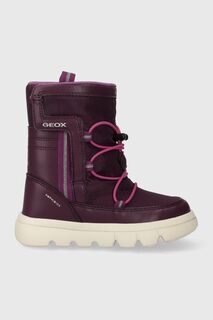 Детские зимние ботинки Geox, фиолетовый