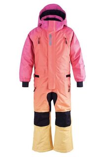 Госоакий детский лыжный костюм КОТ В БОТИНКАХ Gosoaky, розовый