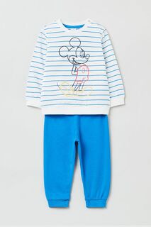 Детская хлопковая пижама OVS, синий