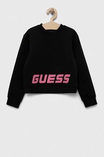 Детский свитшот Guess, черный