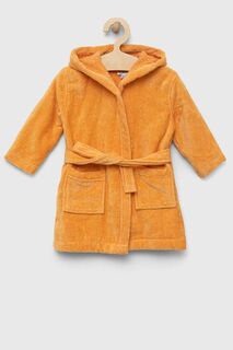 Хлопковый детский халат OVS, оранжевый