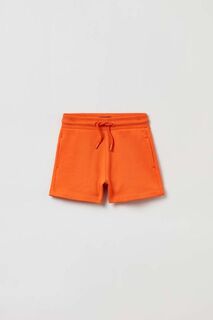 Детские хлопковые шорты OVS, оранжевый