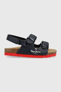 Детские сандалии Pepe Jeans Bio Double, темно-синий