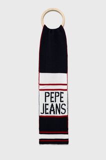Шарф Pepe Jeans, темно-синий