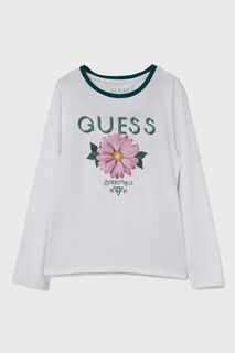 Лонгслив Guess для детей, белый