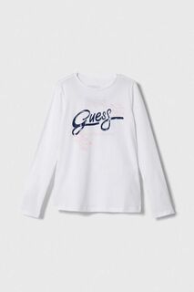 Лонгслив Guess для детей, белый