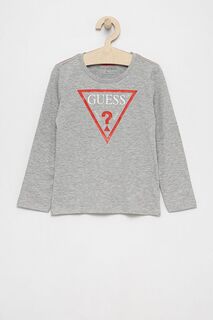 Guess Лонгслив для детей, серый