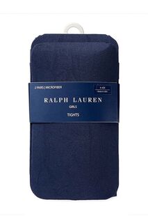 Детские колготки Polo Ralph Lauren, 2 пары, темно-синий