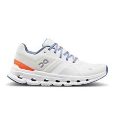 Кроссовки On Cloudrunner Wide Women`s, белый/оранжевый