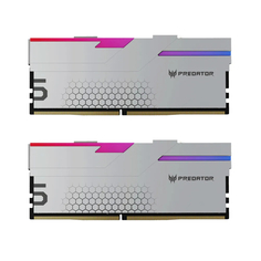 Модуль памяти Acer Predator Hermes, 32 ГБ DDR5 (2 x 16ГБ), 6800 МГц, BL.9BWWR.401, серебристый