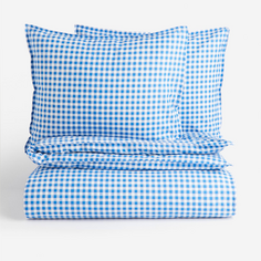 Комплект двуспального постельного белья H&amp;M Home Patterned, синий