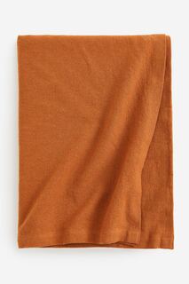 Скатерть H&amp;M Home Linen-blend, коричневый