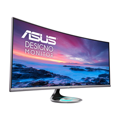 Монитор Asus MX38VC, 37.5&quot;, 3840 x 1600, 75 Гц, IPS, чёрный