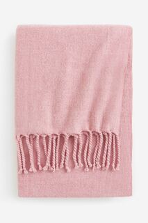 Плед H&amp;M Home Wool-blend, розовый