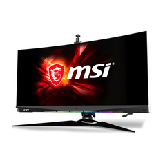 Изогнутый игровой монитор MSI Optix MEG381CQR Plus, 37.5&quot;, 3840 x 1600, 175 Гц, Nano IPS, черный