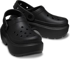 Сабо Stomp Clog Crocs, черный