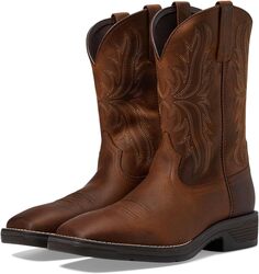 Ковбойские сапоги Ridgeback Western Boots Ariat, цвет Oily Distressed Tan