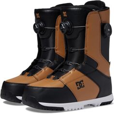 Ботинки Control Dual BOA Snowboard Boots DC, цвет Wheat/Black