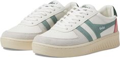 Кроссовки Grandslam Trident Gola, цвет White/Green Mist/Evergreen