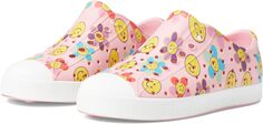 Кроссовки Jefferson Sugarlite Print Native Shoes Kids, цвет Princess Pink/Shell White/Haze Sunpetal